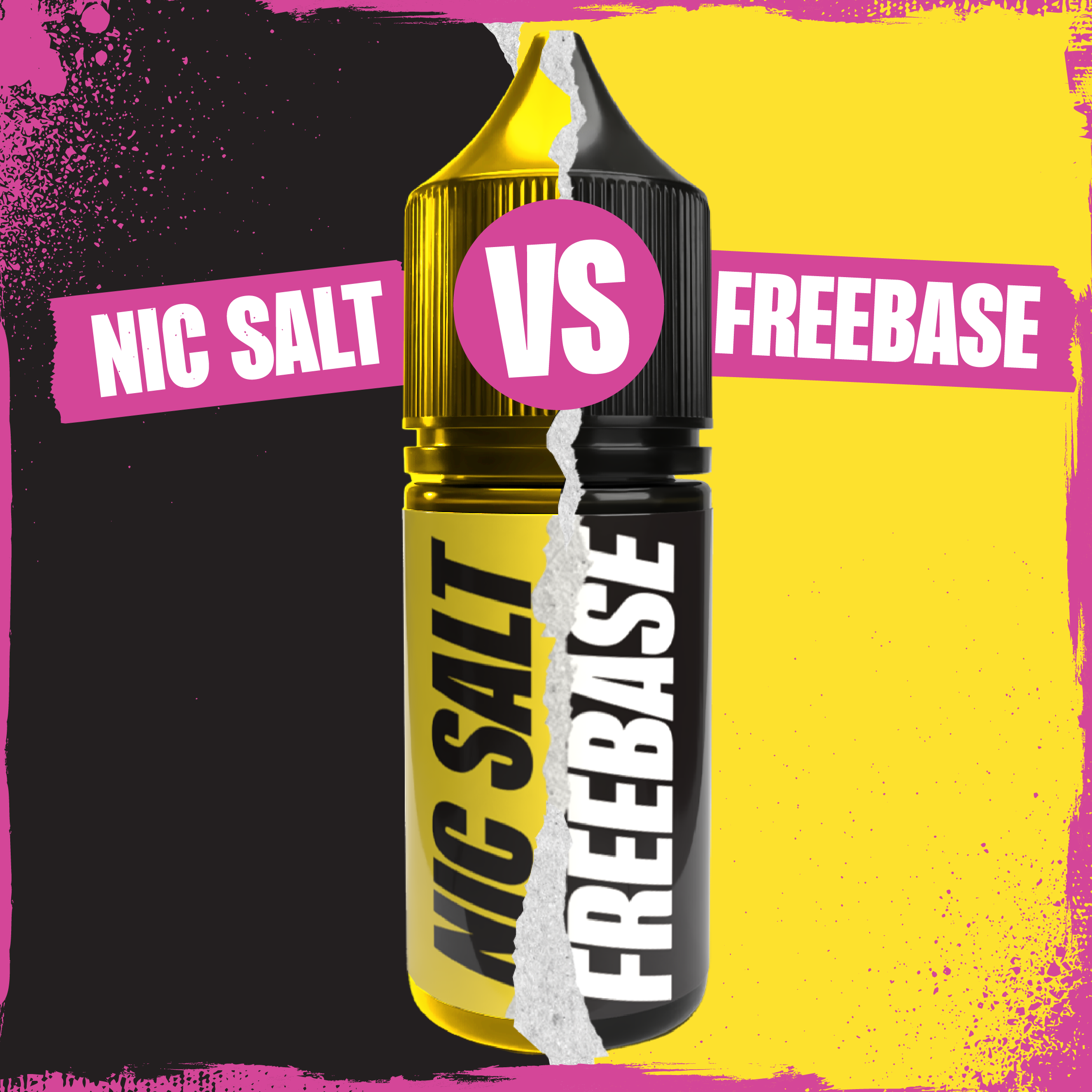 Nic Salts vs Freebase nicotine - difference explained | Riot E-Liquids Nic Salts vs Freebase nicotine - difference explained | Riot E-Liquids