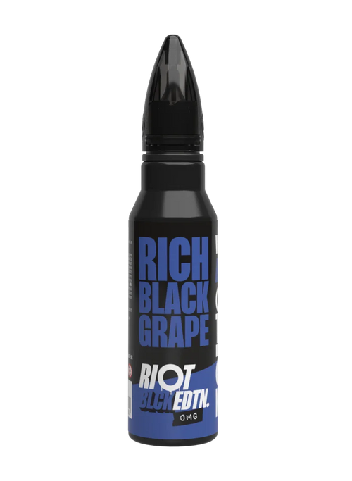 Riot Labs BLCK EDTN Rich Black Grape Shortfill E-liquid