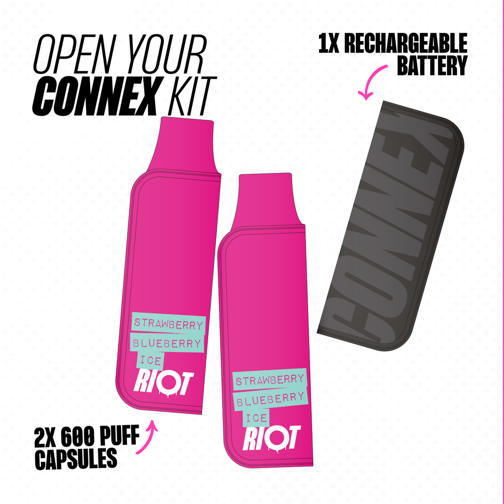 How to use your Riot Connex rechargeable vape