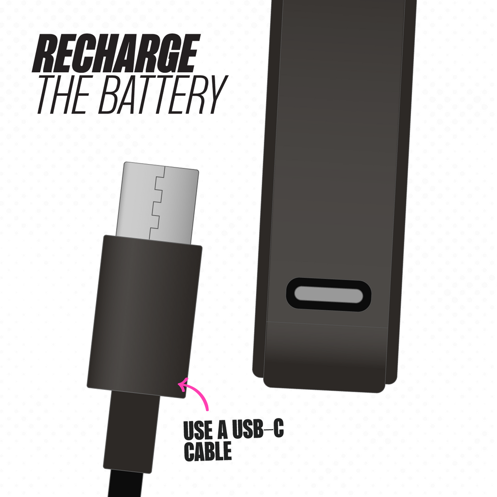 How to recharge your Riot Connex recyclable vape lithium ion battery using a USB-C
