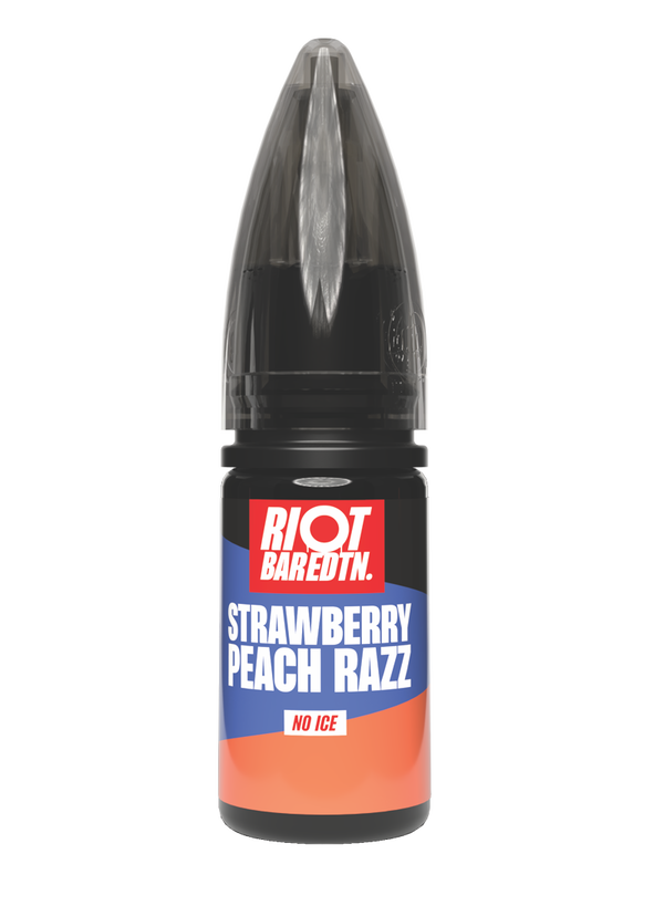 BAR EDTN NO ICE - Strawberry Peach Razz 10ml nic salt bottle