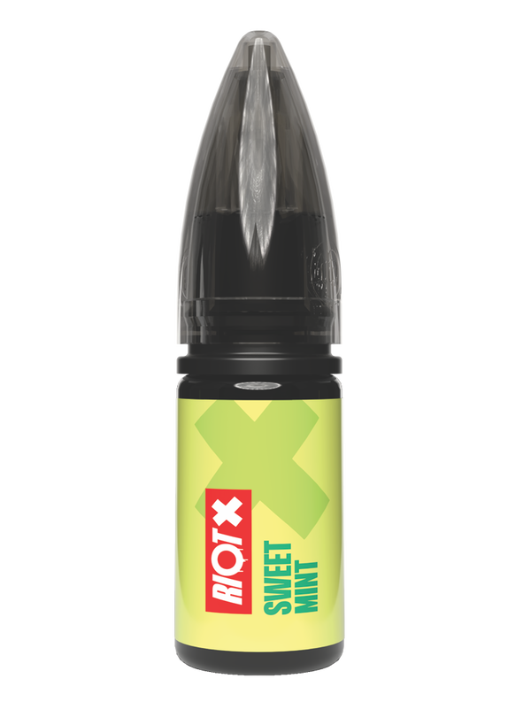 RIOT X - Sweet Mint 10ml nic salt bottle