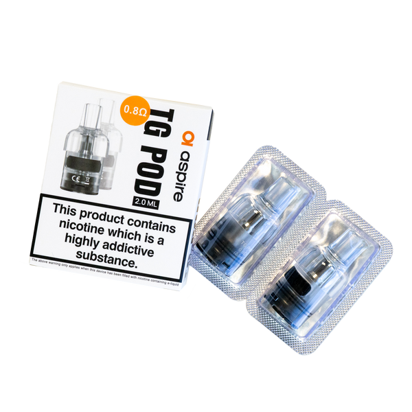 Aspire Cyber G & GT TG Replacement Pods (0.8Ω)