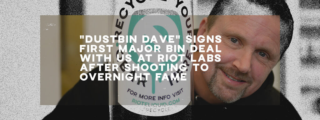 Dustbin Dave Signs first major bin deal with us at Riot Labs