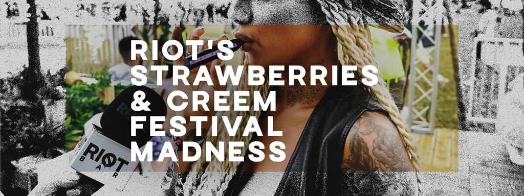 Stop No.2 on The RIOT Rehab Tour… Strawberries & Creem Festival!