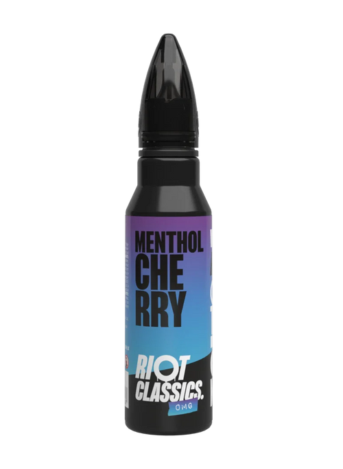 Riot Labs menthol cherry shortfill e-liquid