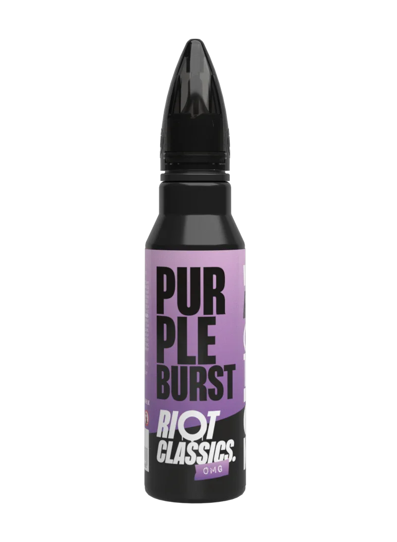 Classics - Purple Burst Shortfill – Riot E-Liquid