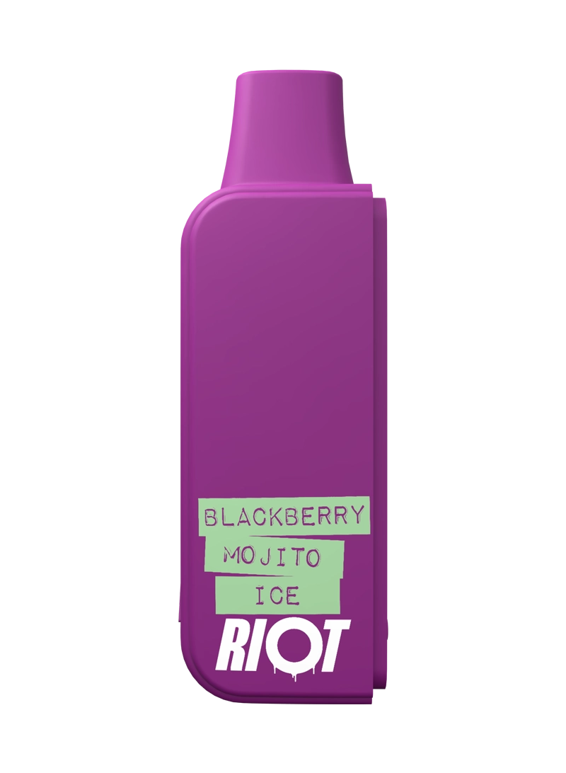 Riot Labs Connex Pod in Blackberry Mojito Ice E-liquid Flavour