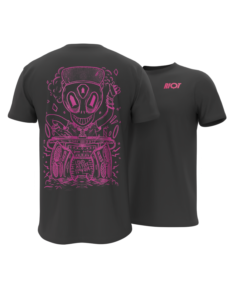 Black Connex T-Shirt: Loud as F***