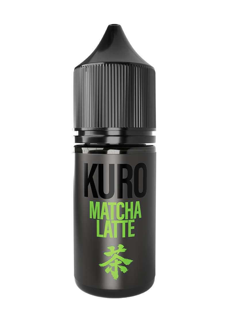 Kuro Matcha Latte 10ml Nic Salt Vape juice bottle by Riot Labs