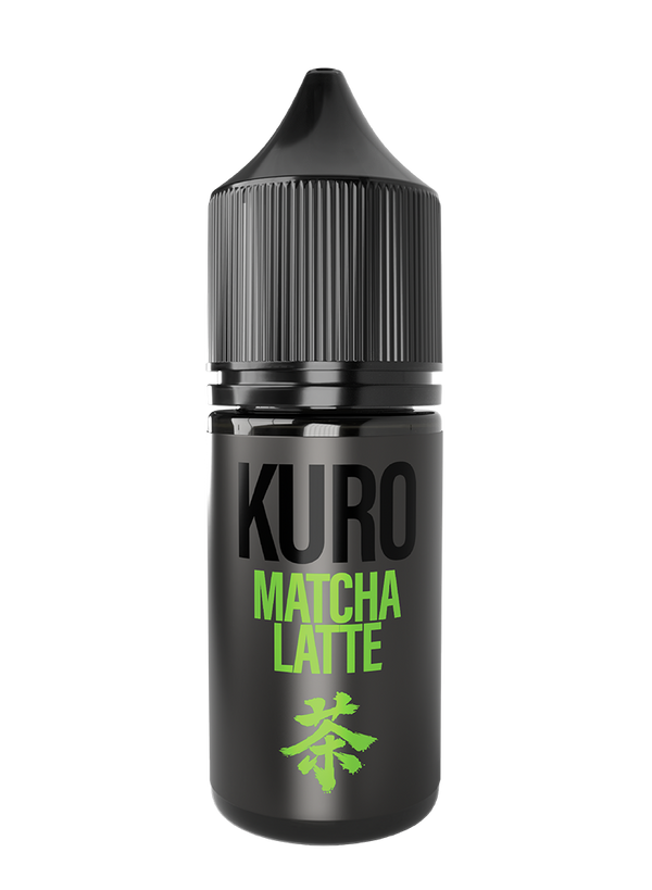Kuro Matcha Latte 10ml Nic Salt Vape juice bottle by Riot Labs