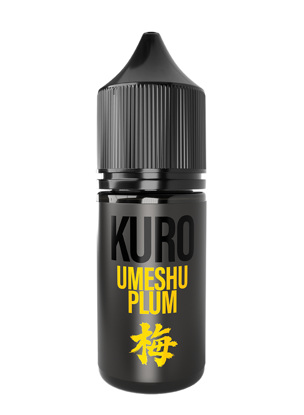 Kuro Umeshu Plum 10ml Nic Salt Vape juice bottle by Riot Labs