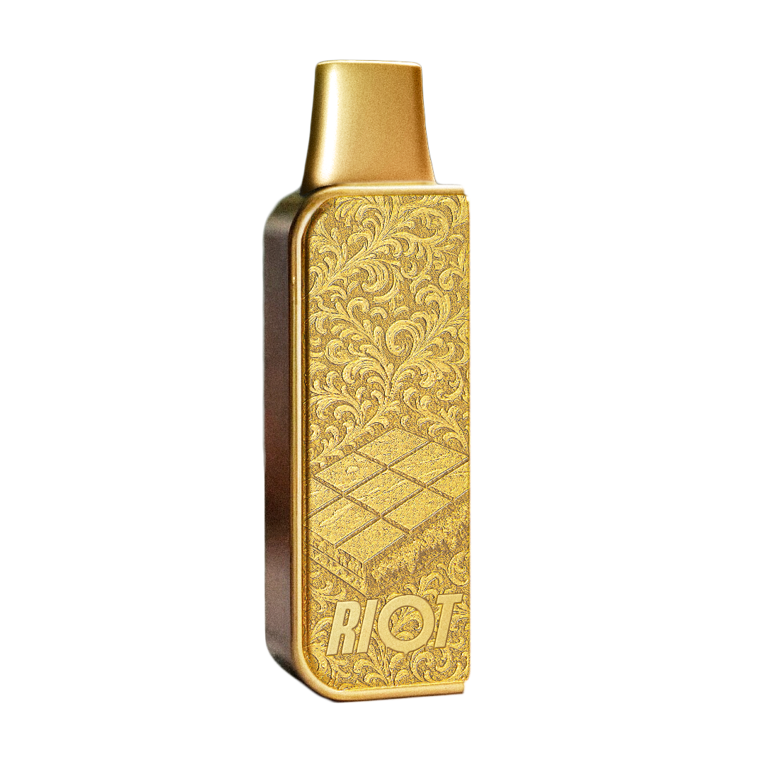 Limited Edition Riot Connex Gold Dubai Chocolate Flavour Capsule