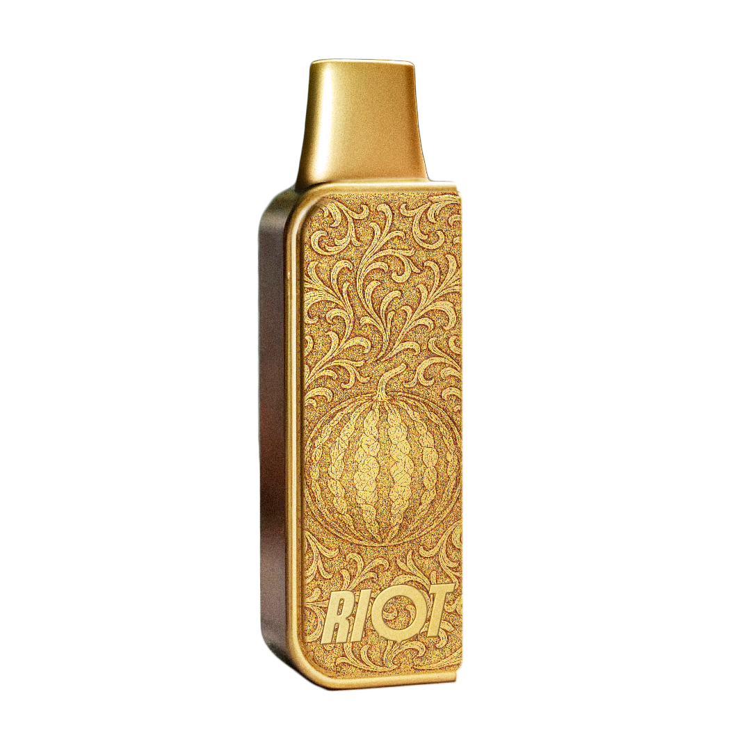 Limited Edition Riot Connex Gold Melon Flavour Pre-Filled Pod