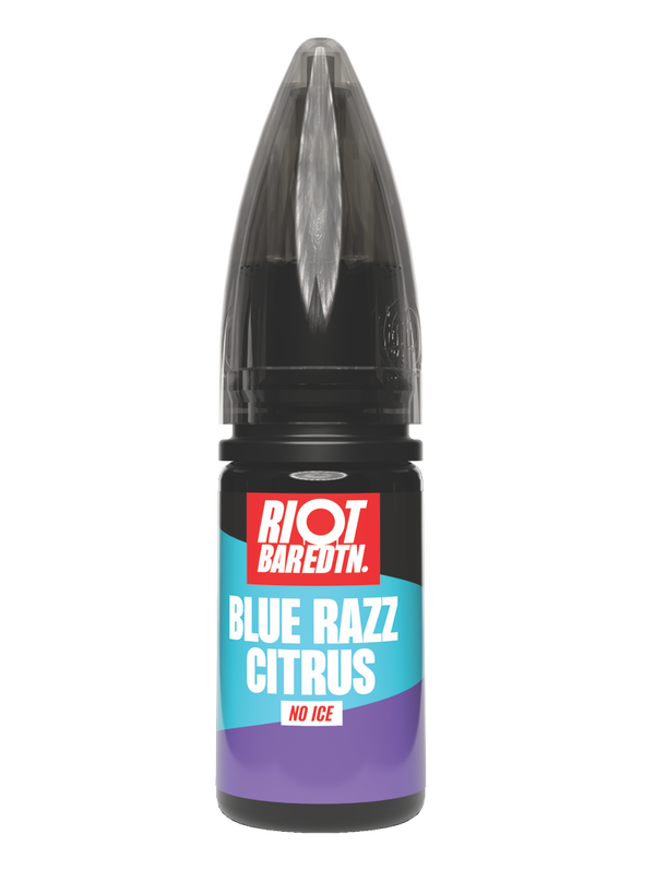 BAR EDTN NO ICE - Blue Razz Citrus 10ml nic salt bottle