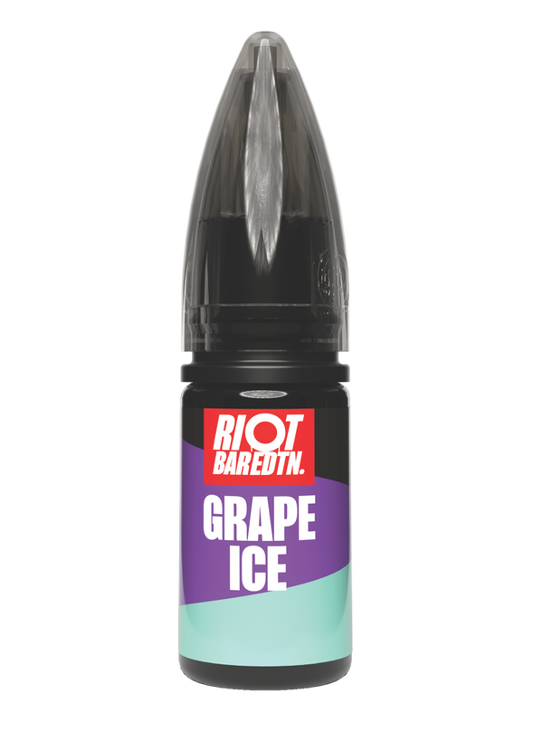 BAR EDTN - Grape Ice 10ml nic salt bottle