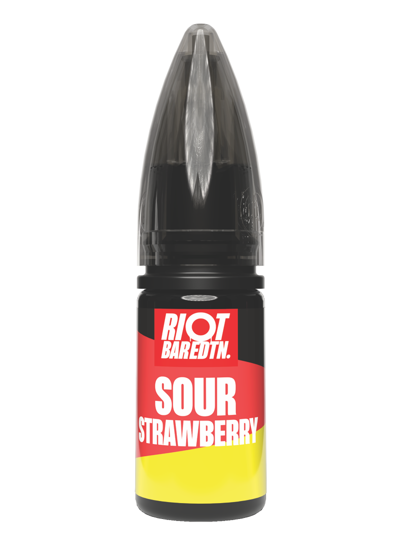 BAR EDTN - Sour Strawberry 10ml nic salt bottle