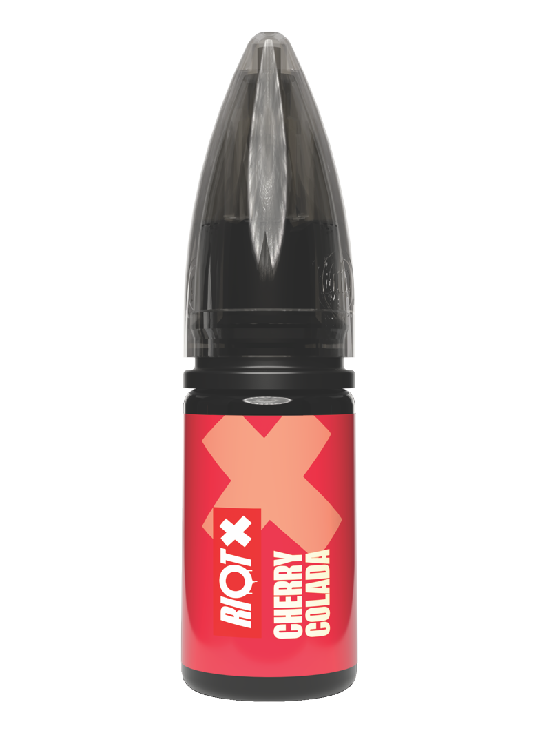 RIOT X - Cherry Colada 10ml nic salt bottle