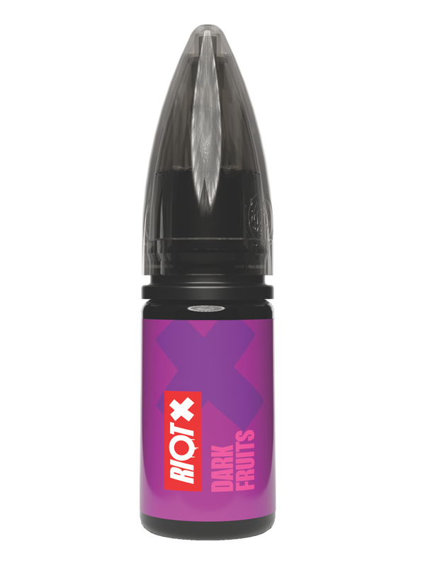 RIOT X - Dark Fruits 10ml nic salt bottle