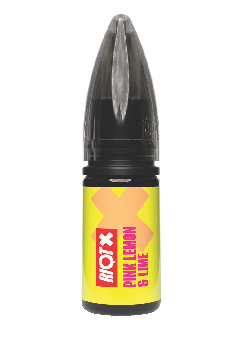 RIOT X - Pink Lemon & Lime 10ml nic salt bottle