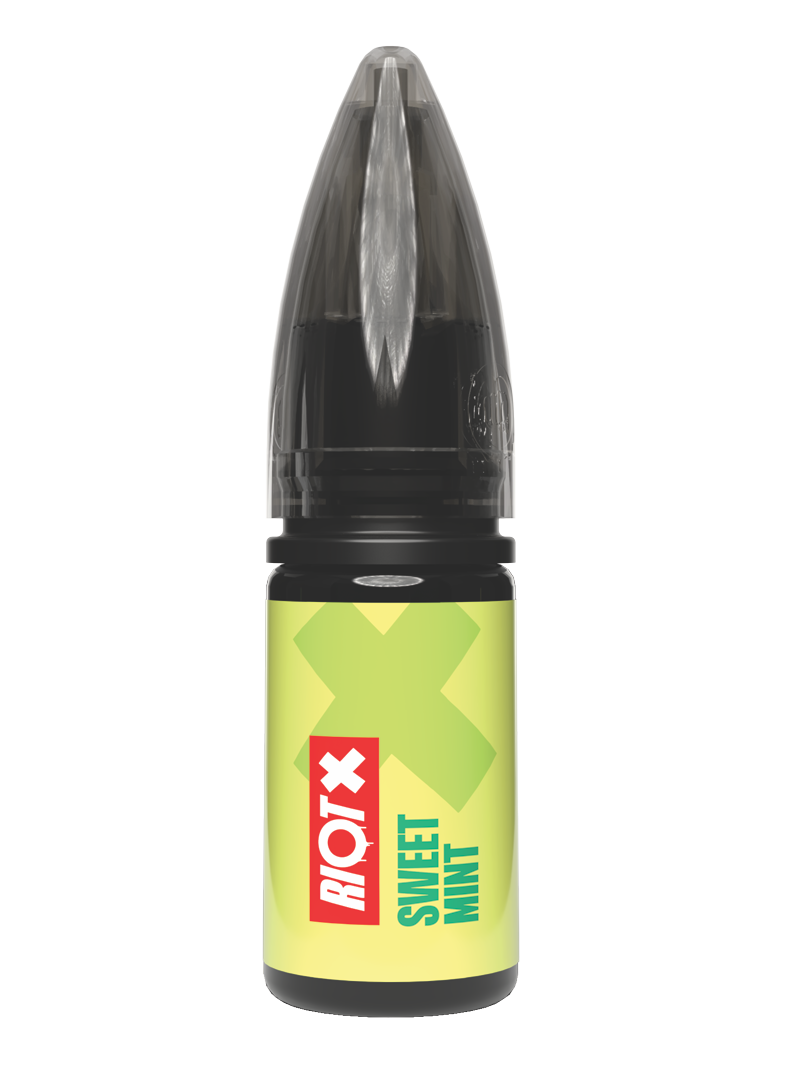 RIOT X - Sweet Mint 10ml nic salt bottle