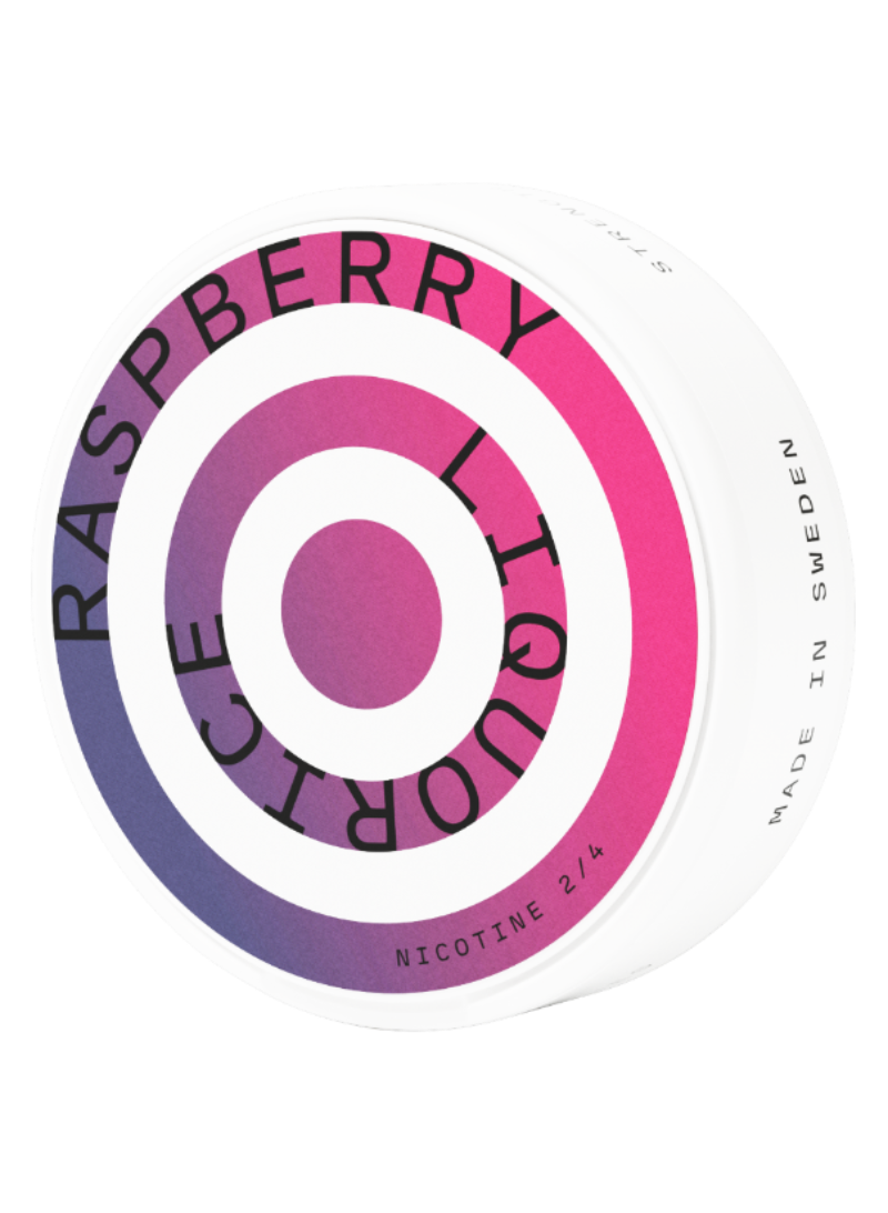 Helwit - Raspberry Liquorice Nicotine Pouches