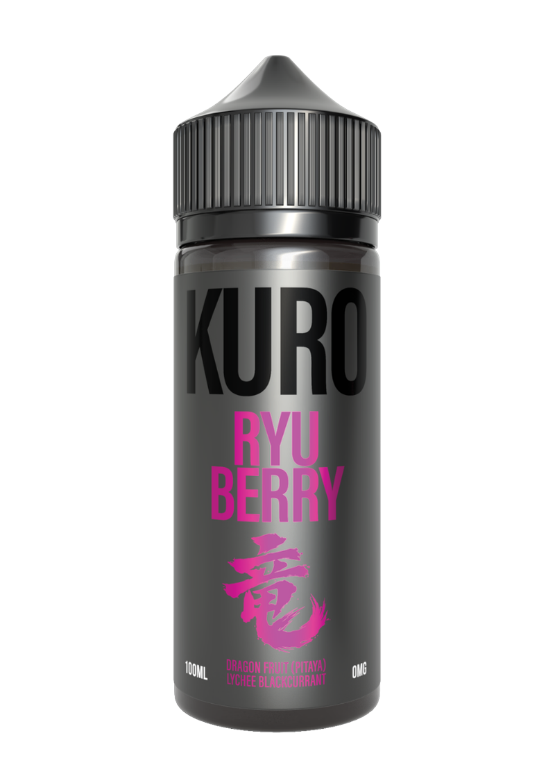 Kuro Ryu Berry 100ml Shortfill Vape Juice