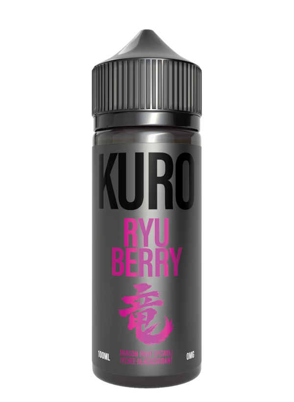 Kuro Ryu Berry 100ml Shortfill Vape Juice