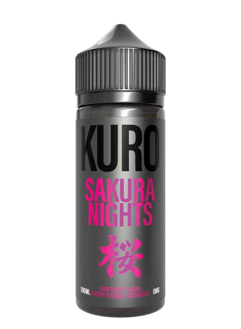 Kuro Sakura Nights 100ml Shortfill Vape Juice