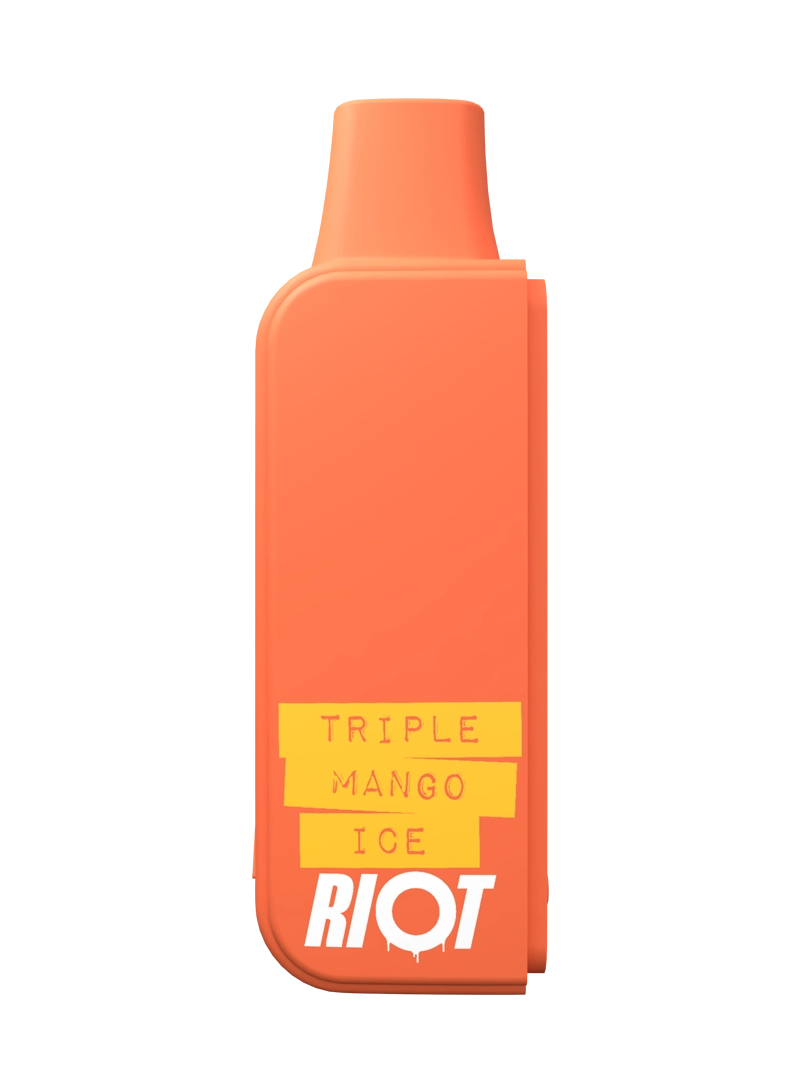 Riot Labs Connex Pod in Triple Mango Ice E-liquid Flavour