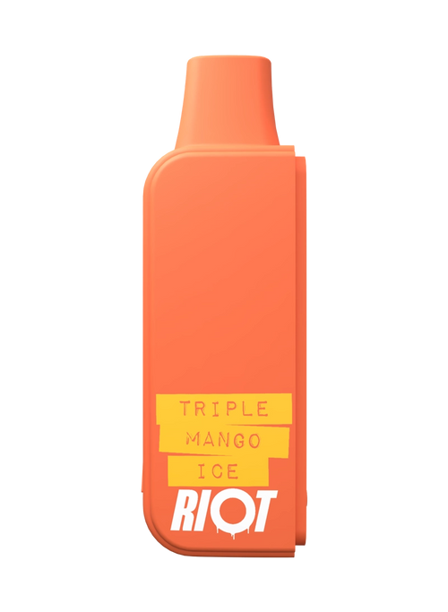 Riot Labs Connex Pod in Triple Mango Ice E-liquid Flavour