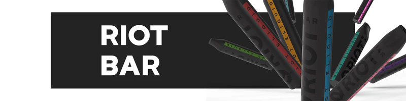 Disposable Vape Pens & E-Cigs for Single Use | Riot Bar | Riot E-Liquid